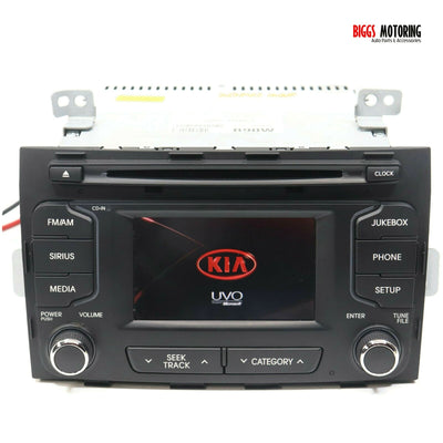 2010-2013 Kia Sportage UVO Touch Screen Radio Cd Player 96170-3W900WK