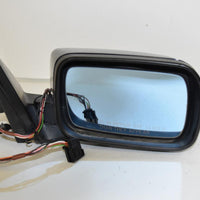 99-03 Bmw E39 528I 530I 540I Passenger Side Door Rear View Mirror Blue