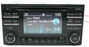 2012-2014 NISSAN ALTIMA RADIO RECEIVER CD PLAYER 28185-9HA0A