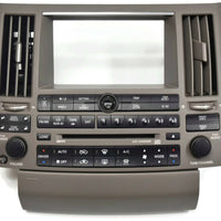 2003-2005 Infiniti Fx35 Fx45 Radio Face Climate Ac Control Bezel 28396-CG700 - BIGGSMOTORING.COM