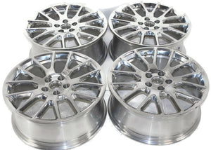 Genuine Gm 19" Wheel 7 Split-Spoke Polished 23424546 Set Of 4 23424547