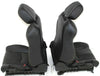 2003-2007 Nissan 350Z Front Driver & Passenger Side Seat Black Leather - BIGGSMOTORING.COM