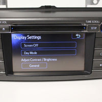 2013-2015 TOYOTA RAV4 100071 RADIO STEREO TOUCH SCREEN CD PLAYER 86140-0R010