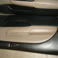 97-01 PRELUDE DOOR PANELS R&L BLACK/ TAN LEATHER 2 TONE