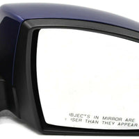 15 16 17  Ford Focus Passenger Right  Side Power Door Mirror Blue - BIGGSMOTORING.COM