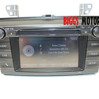 2013-2015 Toyota Rav4 100327 Radio Stereo Cd Player Display Screen 86140-42190