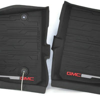 New Oem 84128107 Gm 17-18 Acadia Front Floor Liner Package Jet Black W/ Gmc Logo