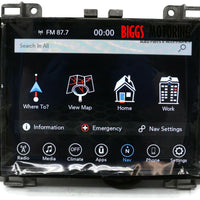 15-20  Dodge Chrysler JEEP Ram SRT UAQ Navigation Radio 68274757AD CARPLAY ANDRI - BIGGSMOTORING.COM