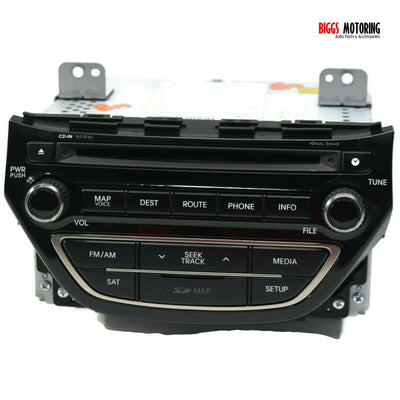 2015-2016 Hyundai Genesis Navigation Radio Stereo Cd Player 96560-2M553YHG