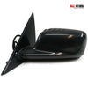 2002-2008 Bmw 745i E65 Driver Left Side Power Door Mirror Black - BIGGSMOTORING.COM