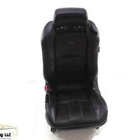 2003-2006 Infiniti G35 Coupe Front Driver Power Black Leather Seat Complete - BIGGSMOTORING.COM