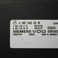 2007-2009 Dodge Sprinter 2500 Transmission Control Module TCM A 001 545 53 16