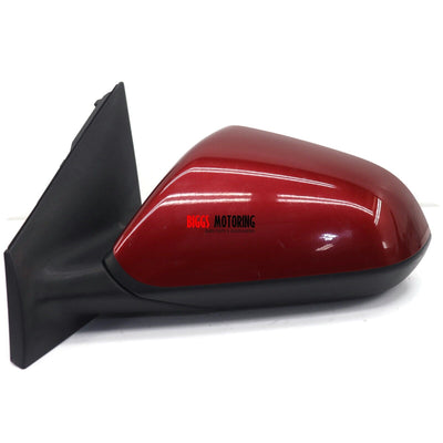 2015-2018 Hyundai Sonata Driver Left Side Power Door Mirror  Red