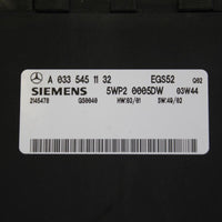 2004-2008 Chrysler Crossfire Transmission Tcu Computer Module A 033 545 11 32 - BIGGSMOTORING.COM
