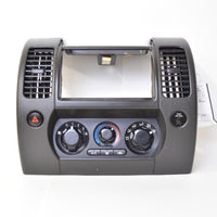 2005-2008 NISSAN XTERRA CLIMATE CONTROL W/ RADIO BEZEL 68260 EA002 - BIGGSMOTORING.COM