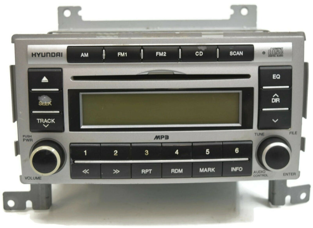 2007-2008 Hyundai Sante Fe Radio Stereo Cd Player