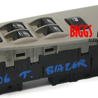 2006-2009 Chevy Trailblazer Driver Left Side Power Window Master Switch 15845012 - BIGGSMOTORING.COM