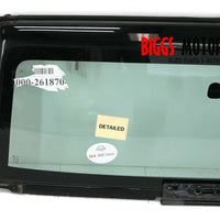 2007-2013 Jeep Wrangler Front Windshield Glass & Frame Glass  Black