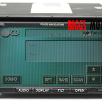 2005-2007 Toyota Sienna Sequoia JBL Radio Navigation Cd Player 86120-0C160 - BIGGSMOTORING.COM