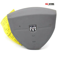 2008-2010 Dodge Caravan Driver Side Steering Wheel Air Bag Gray 30090