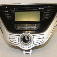 2011-2013 HYUNDAI ELANTRA XM RADIO STEREO BLUETOOTH MP3 CD PLAYER