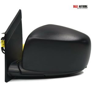 2011-2016 Dodge Caravan Driver Left Side Power Door Mirror Black 34437