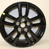 2012-2015 CHEVROLET SONIC Double 5  Spoke Black Alloy 16"x6  Wheel 19259634