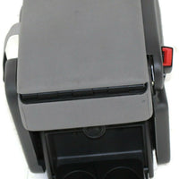 2004-2008  Ford F150 Center Console Jump Seat W/ Storage & Cup Holder Gray - BIGGSMOTORING.COM