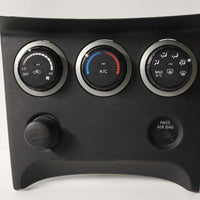 2008-2010 NISSAN ROGUE A/C CLIAMTE CONTROL PANEL 27500 JM00A