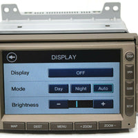 2006-2011 Hyundai Azera Navigation Radio Stereo Cd Player Display Screen