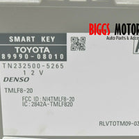 2011-2019 Toyota Sienna Smart Key Computer Module 89990-08010