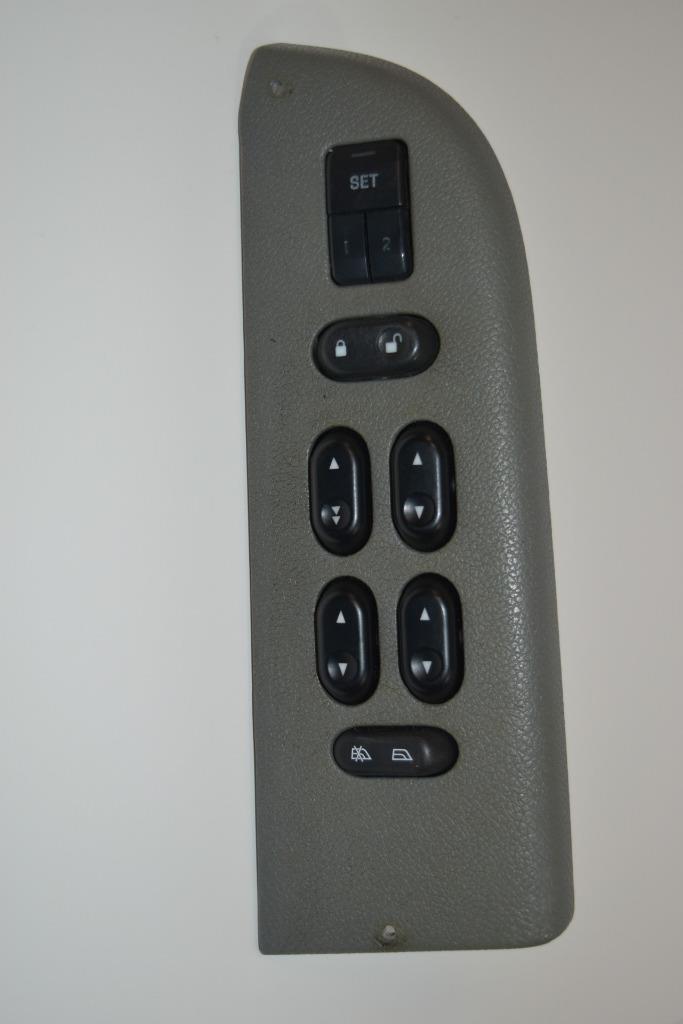 2003-2006 Ford Expedition Driver Side Power Window Master Switch Gray - BIGGSMOTORING.COM