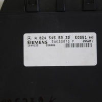 1999-2000 Mercedes Benz Clk230 C280 Transmission Computer Module A 024 545 83 32 - BIGGSMOTORING.COM
