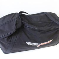 2005-2013 Corvette Oem Black Indoor Car Cover W/ Flag Logo By Gm - BIGGSMOTORING.COM