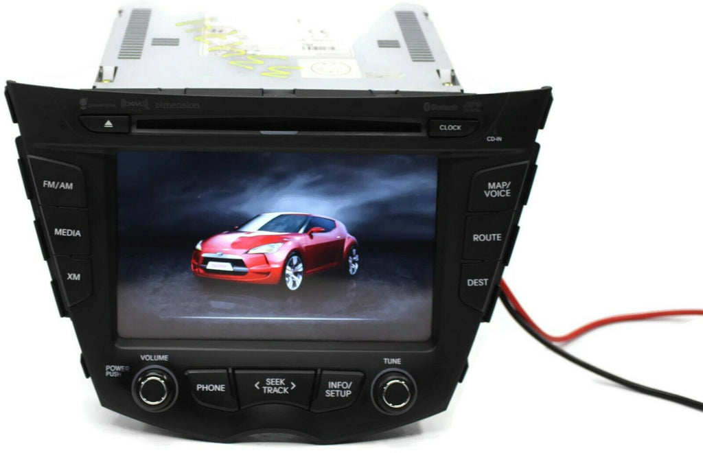 2012-2017 Hyundai Veloster Xm Radio Stereo Navigation Touch Screen 96560-2V700