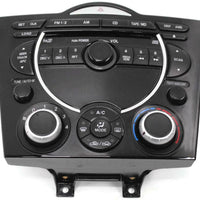 2004-2008 MAZDA RX8 RADIO CD PLAYER CLIMATE CONTROL FE01-66-DSXA - BIGGSMOTORING.COM