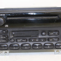 2002-2005  Ford Taurus Radio Stereo Am/ Fm Cassette Cd Player - BIGGSMOTORING.COM