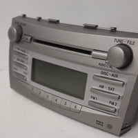 2010-2011 TOYOTA CAMRY 11846 RADIO STEREO MP3 CD PLAYER 86120-06480