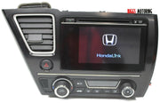 2014-2015 Honda Civic Radio Stereo Cd Player Touch Screen 39100-TR6-A520-M1 +cod