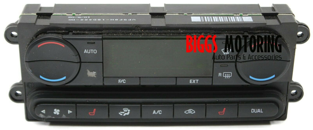 2005-2007 Ford Montego 500 Ac Heater Climate Control Unit 18C612-CJRQA - BIGGSMOTORING.COM