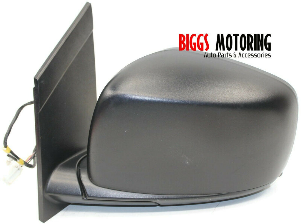 2014-2017 Dodge Grand Caravan Driver Left Side Door Mirror W/ Heat Black