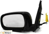 2004-2010 Toyota Sienna Driver Left Side Power Door Mirror Black 31740 - BIGGSMOTORING.COM