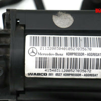 2003-2011 Mercedes Benz W211 S500 Air Suspension Compressor Pump 211 320 03 04 - BIGGSMOTORING.COM