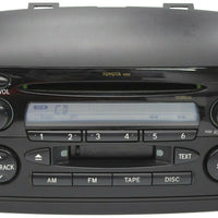 2004-2006 Toyota Sienna 16862 Radio Stereo Cassette Cd Player 86120-AE011 - BIGGSMOTORING.COM