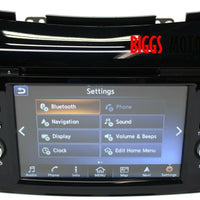 2016-2017 Nissan Murano Radio Navigation Cd Player Display Screen Camera SD CARD