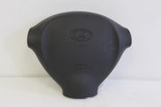 2001-2003 HYUNDAI SANTA FE DRIVER STEERING WHEEL AIR BAG GREY - BIGGSMOTORING.COM