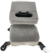 1999-2010 Ford F250 Center Console Jump Seat  W/ Storage Gray - BIGGSMOTORING.COM