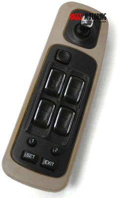 19977-1999 Cadillac Deville Driver Side Power Window Master Switch 25633217 - BIGGSMOTORING.COM