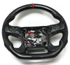 Fits 2014 Silverado Custom Carbon Fiber & Leather Flat Bottom Steering Wheel