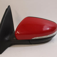 2010-2013 VW GOLF DRIVER LEFT SIDE POWER DOOR MIRROR RED